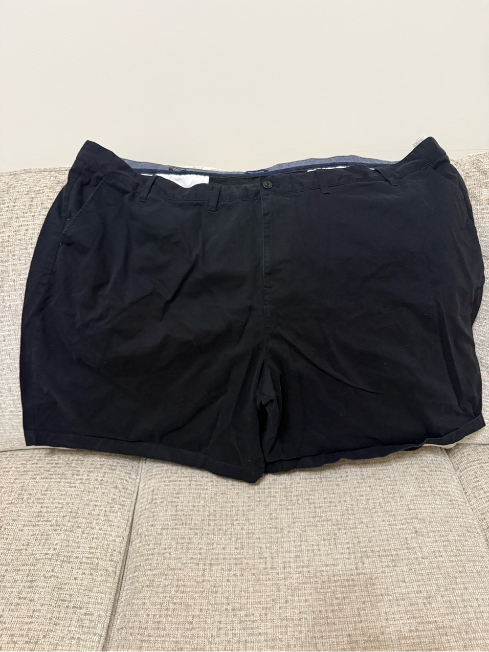 Nautica Men's Black Casual Cargo Shorts